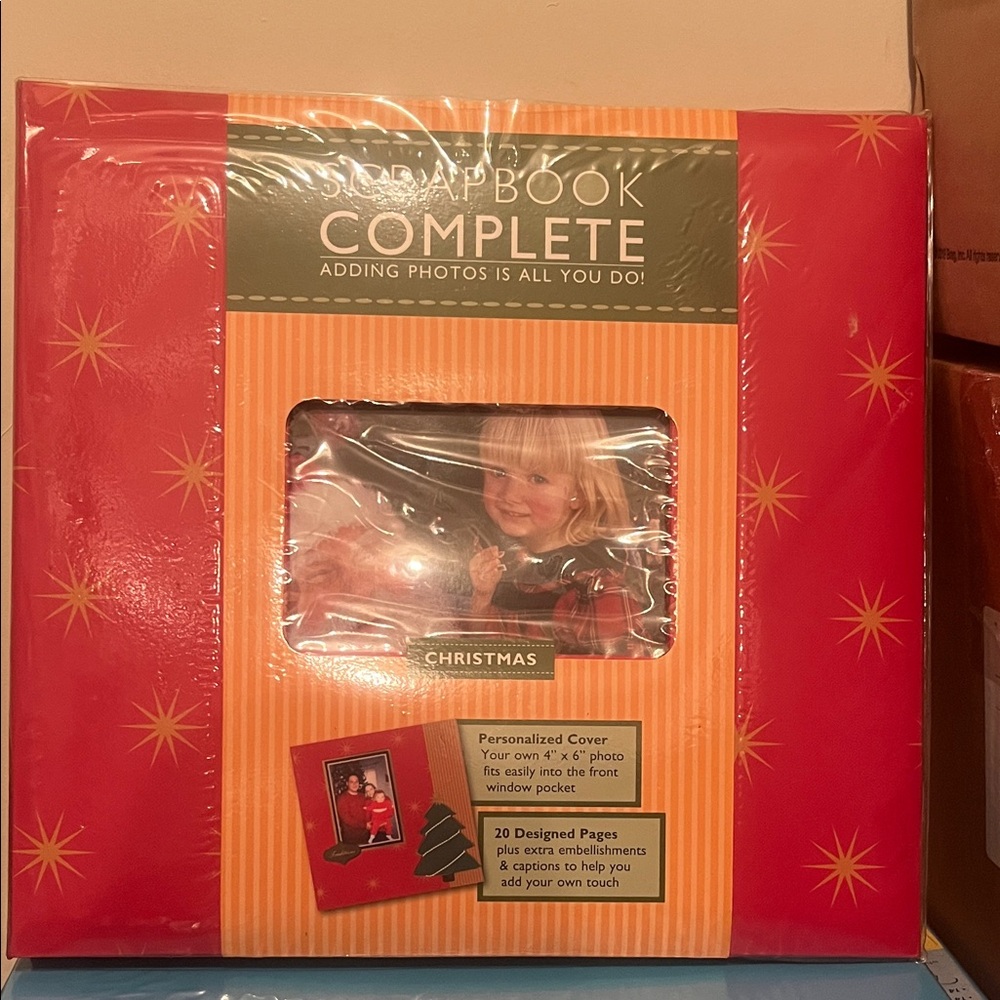 Red Scrapbook Complete Kit